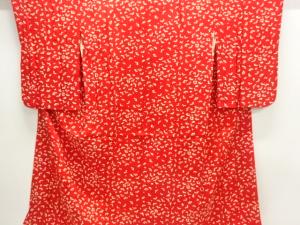 アンティーク　紋錦紗花模様長襦袢